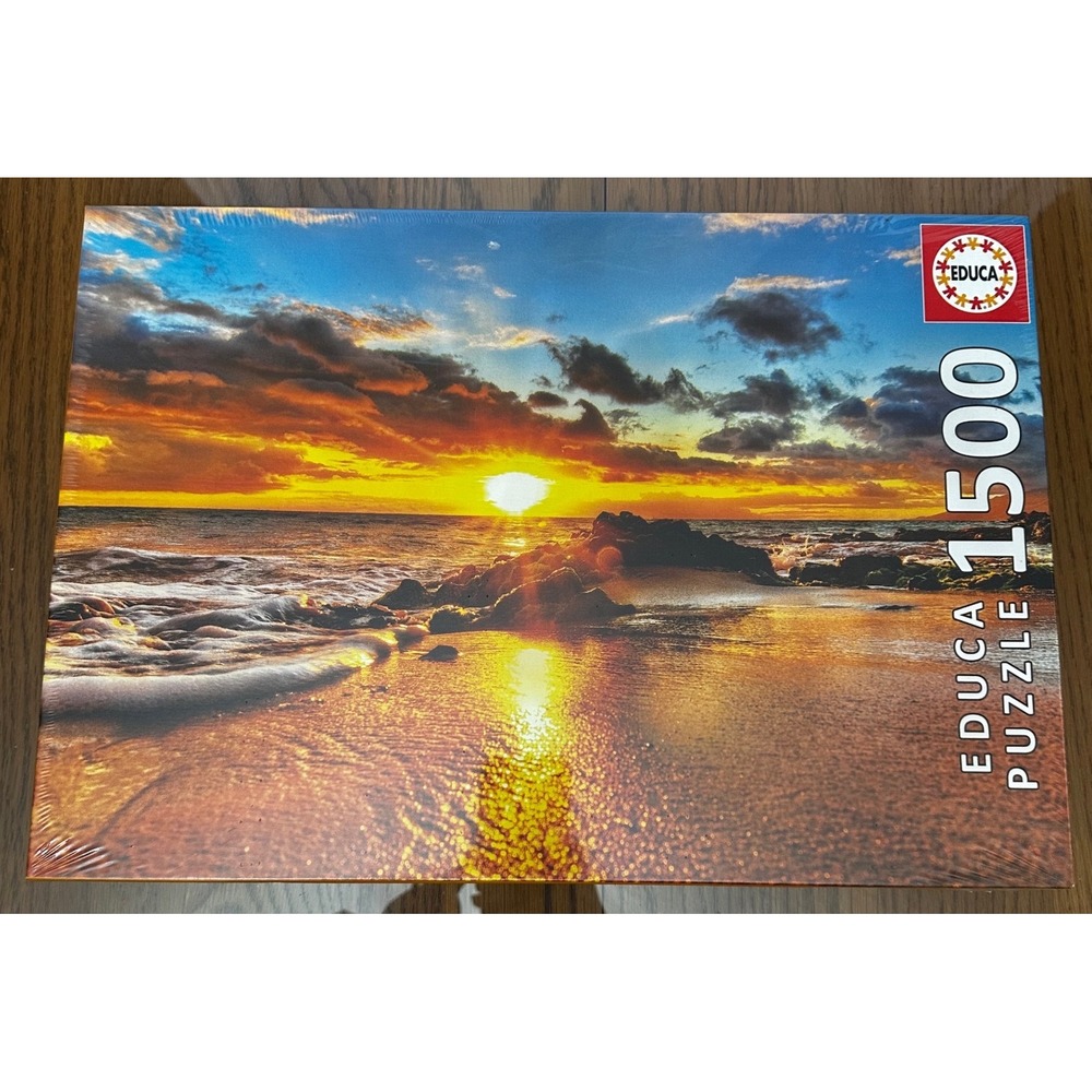 Educa 1500 Piece Jigsaw Puzzle Sunset in Maui 16771 Made in Spain New Sealed